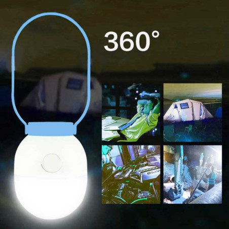 KANGMING KM-7738 LED lamp 6W 5400mAh | Smarty