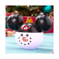 Décoration lumineuse de Noël Disney Mickey Mouse Club Snowman – 45 cm, noir et blanc Décoration lumineuse de Noël Disney Mickey Mouse Club Snowman – 45 cm, noir et blanc