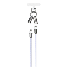 Câble collier Devia 60 W Type-C/Type-C Violet