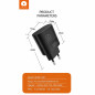USB-C Charger WUW C187 – 25W PD black USB-C Charger WUW C187 – 25W PD black