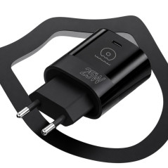 USB-C Charger WUW C187 25W black | Smarty