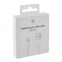 Câble USB / Lightning - 0.5M ME291ZM/A - Retail Box (Apple) - Audio Re