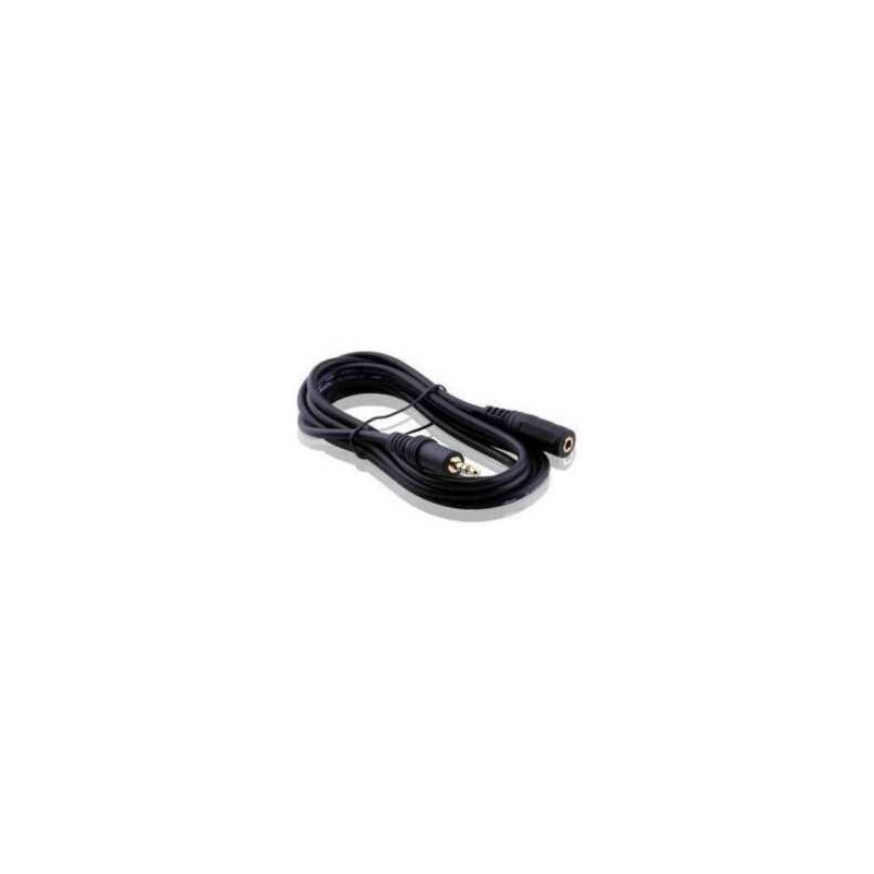 Câble d'extension Audio 3.5mm Mâle vers femelle - 1.5M - Noir