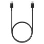 Samsung Câble USB-C vers USB-C EP-DW767JBE – 1,8 m Noir 3A