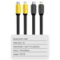 Câble USB-C vers Lightning WUW X199 – Jaune, 27 W