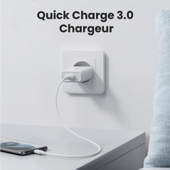 Realme chargeur original 18W blanc | Smarty