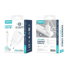 Kit chargeur USB Lightning D-power J8204 2,4 A | Smarty