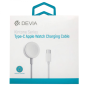 Chargeur MagSafe Apple Watch Devia Kintone Series – Type-C Blanc Chargeur MagSafe Apple Watch Devia Kintone Series – Type-C Blanc