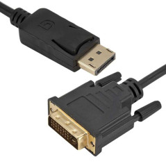 DisplayPort to DVI Cable 1.8m | Smarty