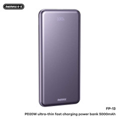 Batterie externe REMAX FP-13 PD 20 W 5 000 mAh or