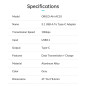 Adaptateur Orico AH-AC10 – USB vers USB-C
