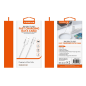 Câble de Charge USB-A/USB-C 2M 18W XSSIVE XSS-BR-AC-W 2M - Blanc