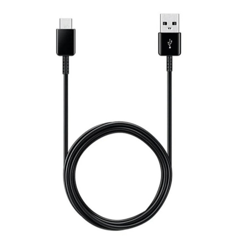 Samsung USB-A to USB-C Cable EP-DG970BBE – 1m Black Samsung USB-A to USB-C Cable EP-DG970BBE – 1m Black