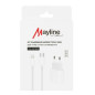 20 W Fast Charger Kit Mayline – 1 m USB‑C to Lightning Cable 20 W Fast Charger Kit Mayline – 1 m USB‑C to Lightning Cable
