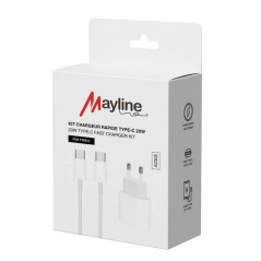 Mayline 20W Fast Charger Kit Type-C 1 m