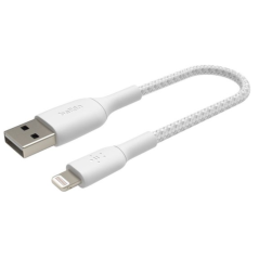 Belkin câble tressé USB-A vers USB-C 0,15 m CAB002bt0MWH