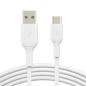 Belkin Câble USB-A vers USB-C CAB001BT1MWH – 1 m Blanc Belkin Câble USB-A vers USB-C CAB001BT1MWH – 1 m Blanc