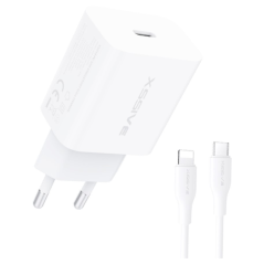 20W Fast Charger XSSIVE Lightning White | Smarty