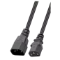 Câble d’alimentation extension PC LinQ F8734 – Mâle vers femelle 1,5 m Noir
