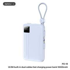 Batterie externe REMAX FC-13 10 000 mAh Blanc | Smarty