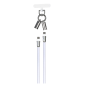 Lanyard cable 2-in-1 Devia Extreme Speed – USB-C/Lightning 27W 1.2m Purple