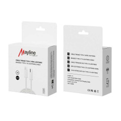 Mayline USB-C to Lightning 27W Cable 1m | Smarty