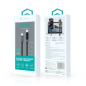 USB-C to USB-C Cable Devia Extreme Speed Series – 60W 1.2 m Black with Digital Display