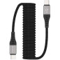 Câble de charge extensible XSSIVE XSS-SC-CC – USB-C/USB-C 1,5 m Noir Câble de charge extensible XSSIVE XSS-SC-CC – USB-C/USB-C 1,5 m Noir