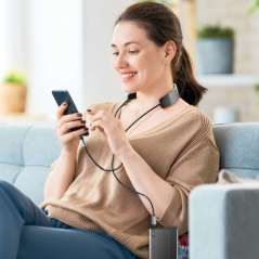 Câble USB-C Devia Ultra 4 PD 100 W 1,5 m Gris