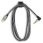 Câble audio LinQ USB-C vers jack 3,5 mm - 1,5 m nylon tressé TPC3519 Câble audio LinQ USB-C vers jack 3,5 mm - 1,5 m nylon tressé TPC3519