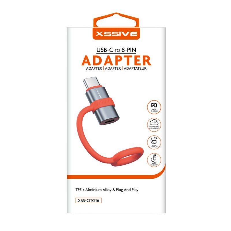 OTG Adapter XSSIVE XSS-OTG16 – USB-C/Lightning OTG Adapter XSSIVE XSS-OTG16 – USB-C/Lightning
