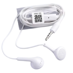 Ecouteurs Kit Main Libre Jack 3,5 mm Blanc - Vrac - Audio Réf. A2193 |