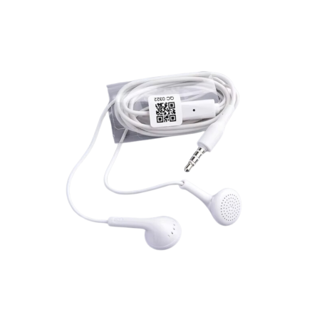 Ecouteurs Kit Main Libre Jack 3,5 mm Blanc - Vrac - Audio Réf. A2193 |