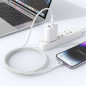 Câble USB-C vers Lightning XSSIVE XSS-BR-CL-W – 1 m, 30 W, blanc