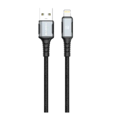 USB-A to Lightning 15W 1m Cable XSSIVE Black | Smarty