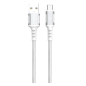 Câble de charge USB-A vers USB-C XSSIVE XSS-BR-AC-W – 2 m 18 W Blanc