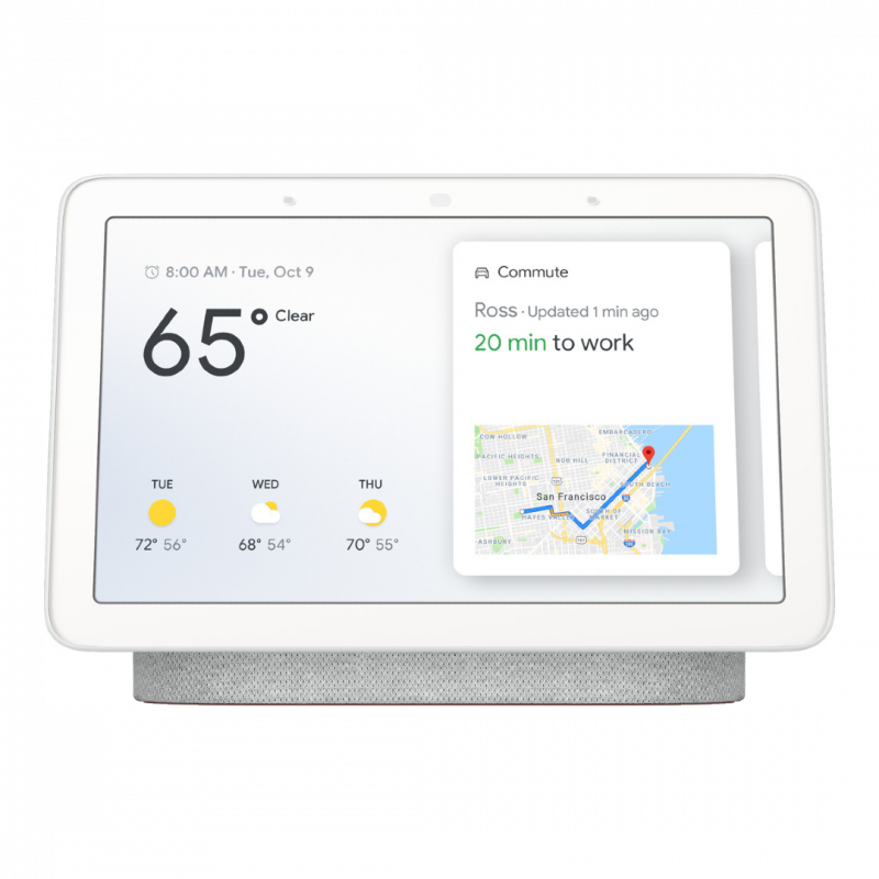 Enceinte intelligente sans fil Bluetooth et Wi-Fi Google Nest Hub GA00516 Enceinte intelligente sans fil Bluetooth et Wi-Fi Google Nest Hub GA00516