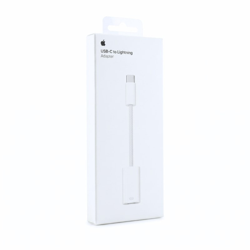 Apple Adaptateur USB-C vers Lightning MUQX3ZM/A – boîte de vente Apple Adaptateur USB-C vers Lightning MUQX3ZM/A – boîte de vente