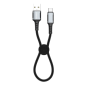 Braided USB-A to USB-C Cable XSSIVE XSS-BR-AC-B – 18W 30cm Black Braided USB-A to USB-C Cable XSSIVE XSS-BR-AC-B – 18W 30cm Black