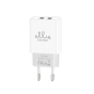 Dual USB Charger Ellietech CD318 – White 5V/2.4A Dual USB Charger Ellietech CD318 – White 5V/2.4A