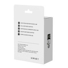 Chargeur Mayline double USB 12W | Smarty Paris