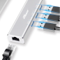 Adaptateur multiport FASR AD11 – Type-C vers USB 3.0 / Ethernet Gigabit Adaptateur multiport FASR AD11 – Type-C vers USB 3.0 / Ethernet Gigabit