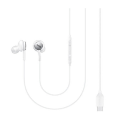 Écouteurs Kit Main Libre USB-C AKG Stéréo HF Samsung EO-IC100BW - Blanc (Vrac) | Smarty Paris