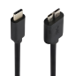 USB-C to Micro-B cable ECO – 35 cm Black USB-C to Micro-B cable ECO – 35 cm Black