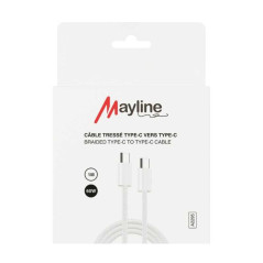 Mayline USB-C 60W Cable 1m iPhone/Samsung | Smarty