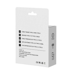 Mayline USB-C 60W Cable 1m iPhone/Samsung | Smarty