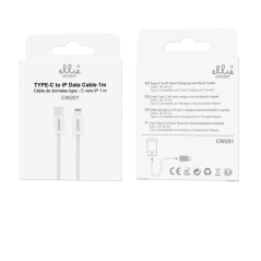 Câble Ellietech CW201 USB-C vers Lightning 1 m