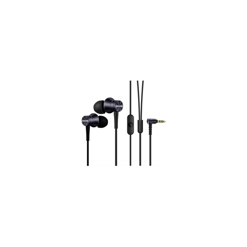 Ecouteurs Kit Main libre Jack 3,5mm 1MORE Piston Fit Conception ergonomique - Noir