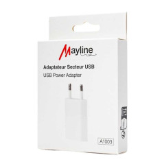 Adaptateur secteur USB Mayline 5 W | Smarty