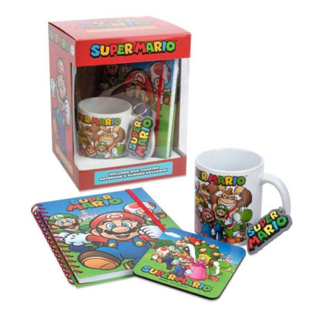 Coffret Cadeau Premium 4-en-1 Super Mario · Smarty Paris | -
